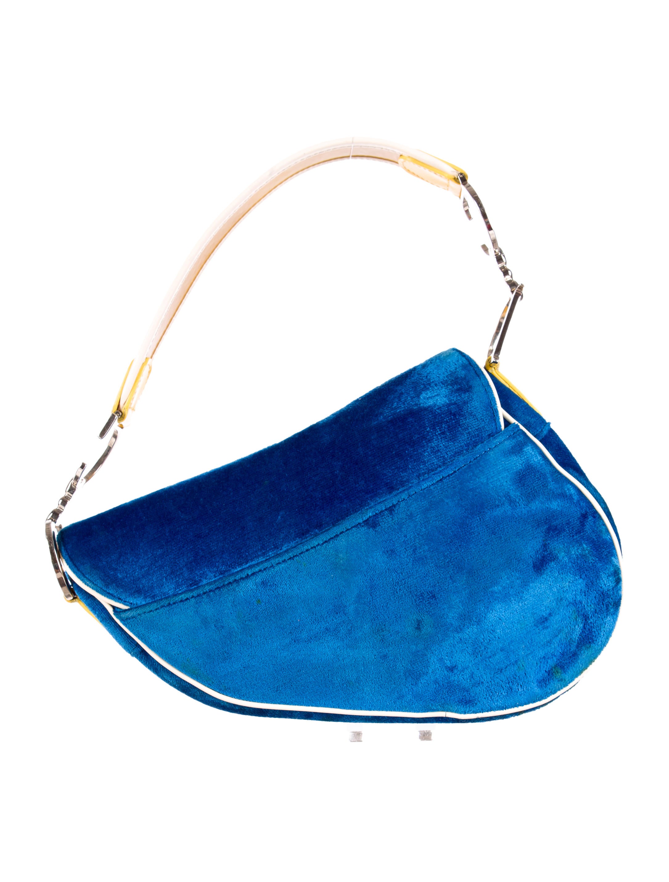 Christian Dior Adiorable Saddle Bag - Blue Shoulder Bags, Handbags