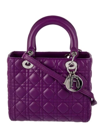 Christian Dior Medium Cannage Lady Dior Bag