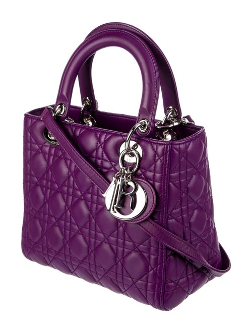 Christian Dior Medium Cannage Lady Dior Bag