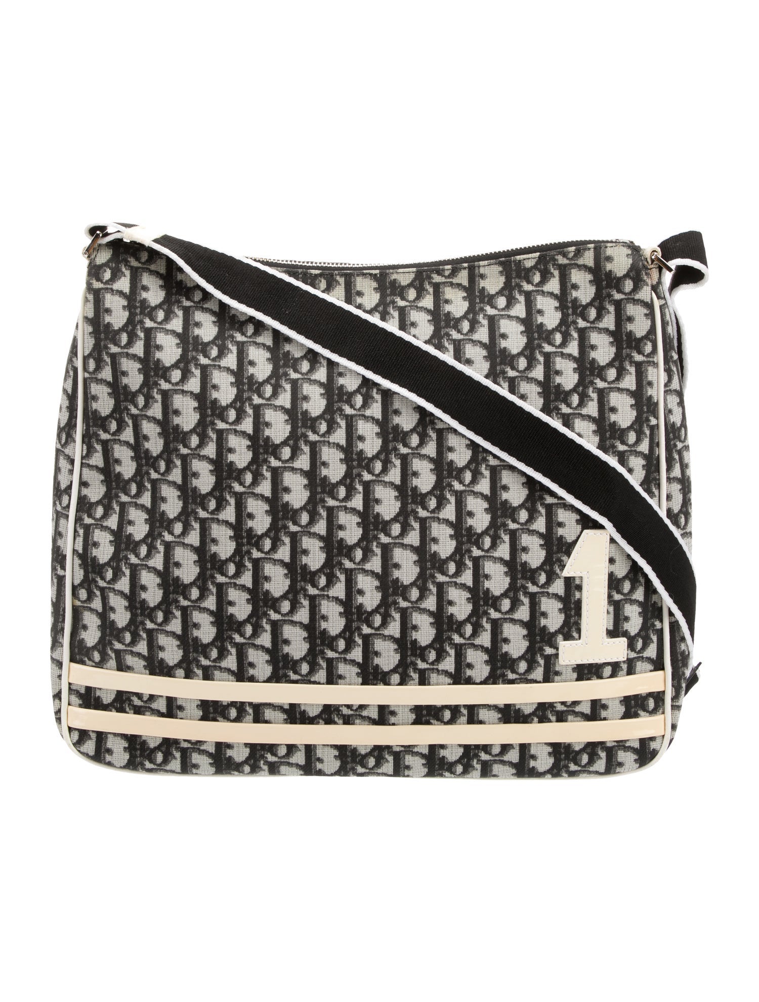 Christian Dior Diorissimo No.1 Trotter Messenger Bag Black Messenger Bags, Bags CHR391429