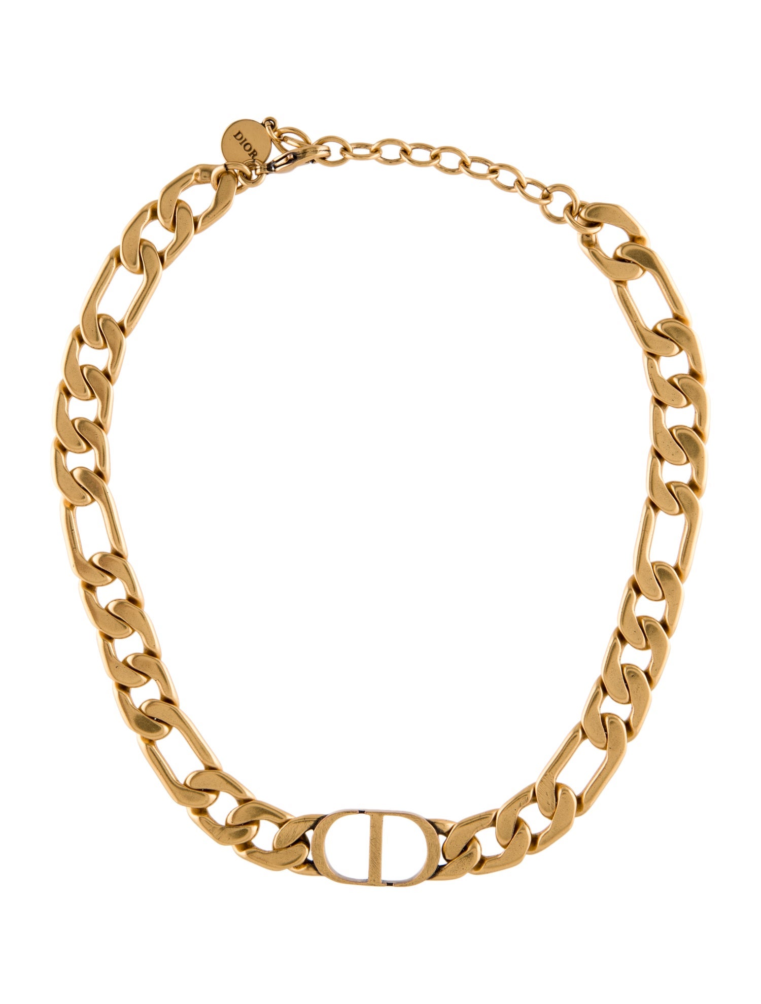 Christian Dior Danseuse Étoile Choker Necklace GoldPlated Choker