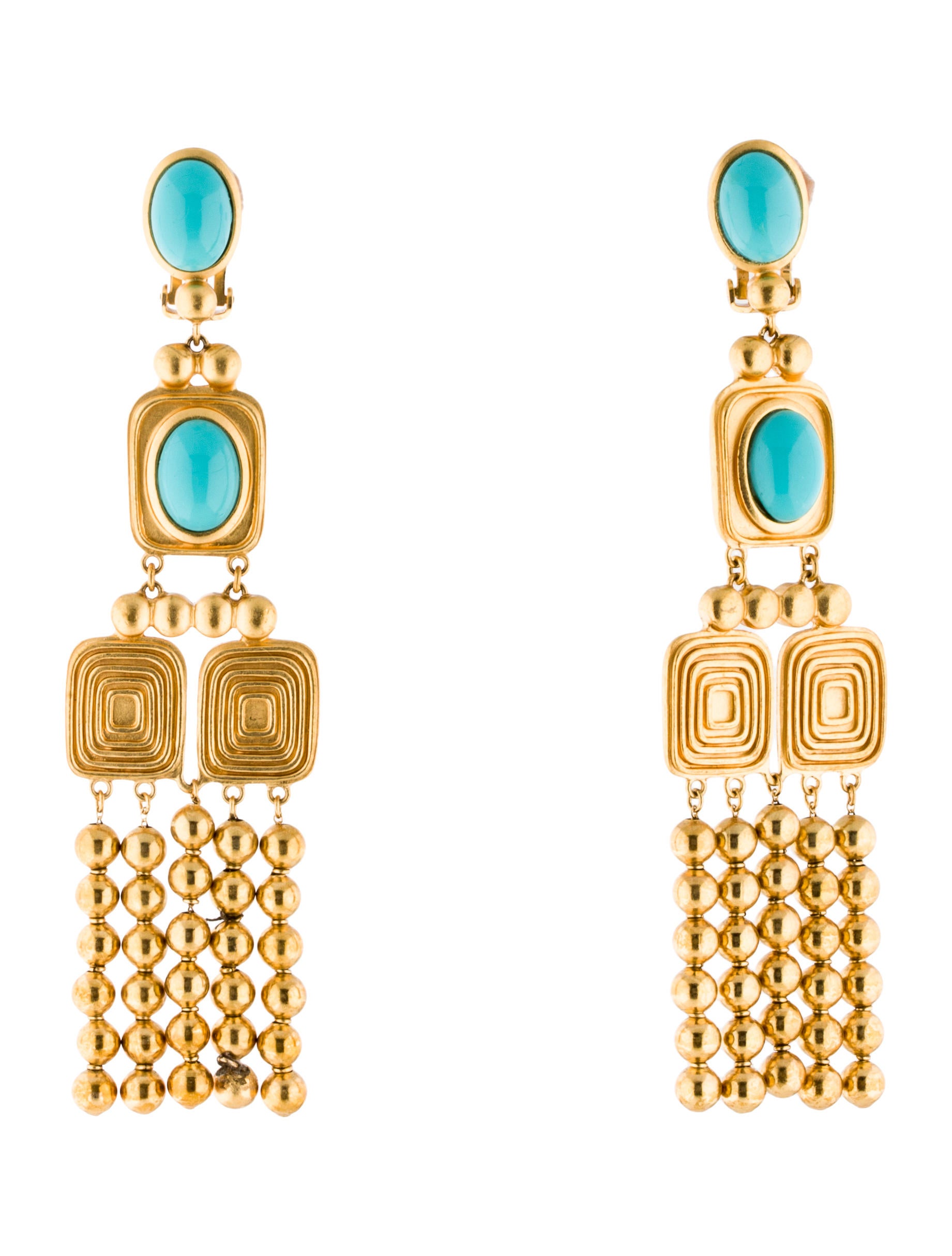 Dior Turquoise Chandelier Earrings Chr39441 Turquoise Chandelier Earrings