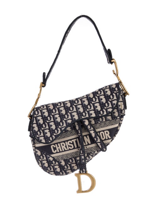 Christian Dior Oblique Saddle Bag