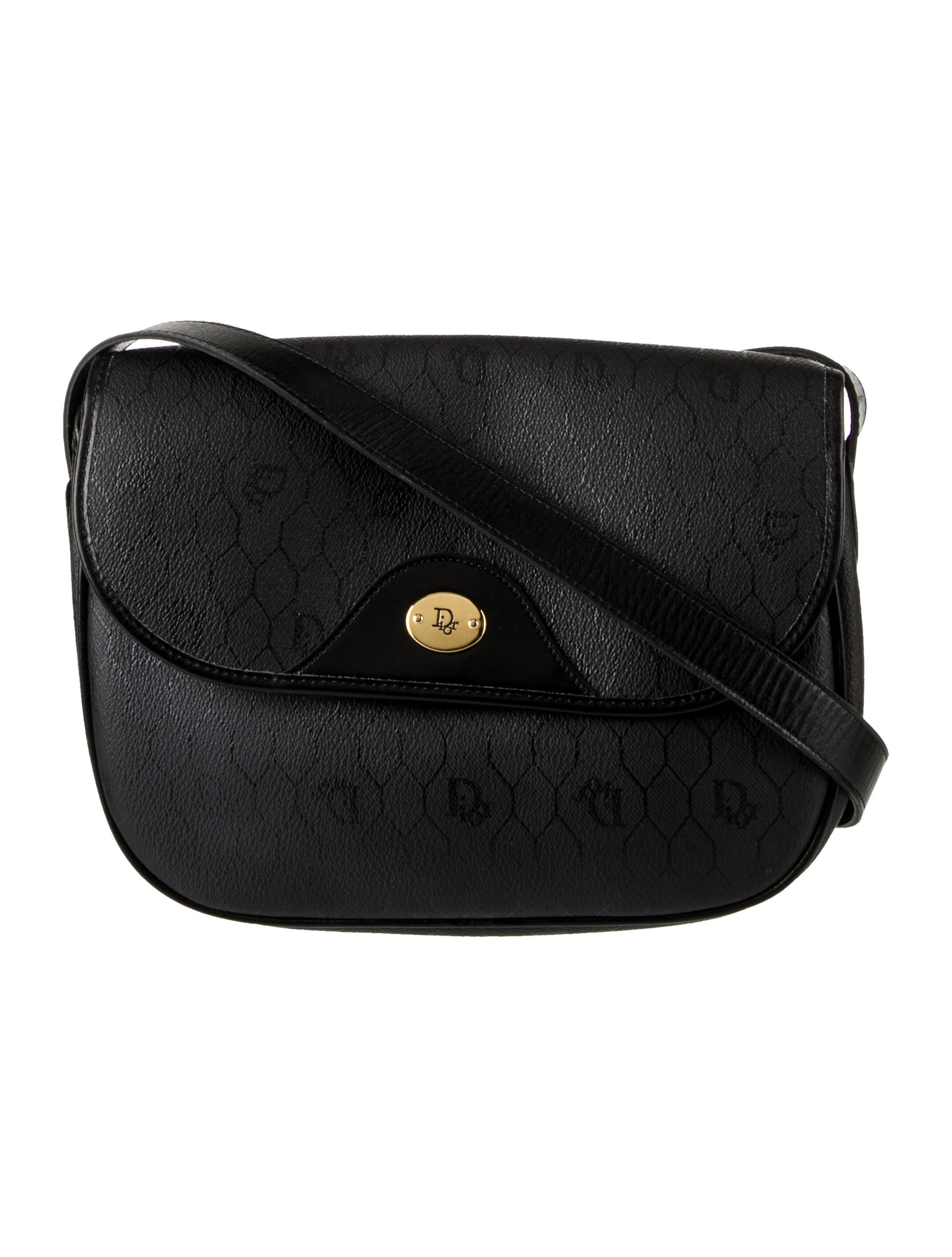 Christian Dior Crossbody Black Crossbody Bags, Handbags