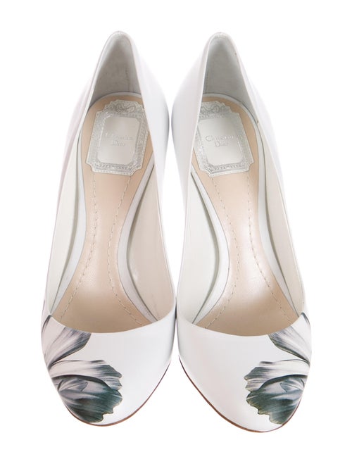 Christian Dior Floral Print Pumps Shoes CHR39675 The RealReal
