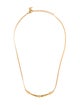 Christian Dior Vintage Crystal Curved Necklace