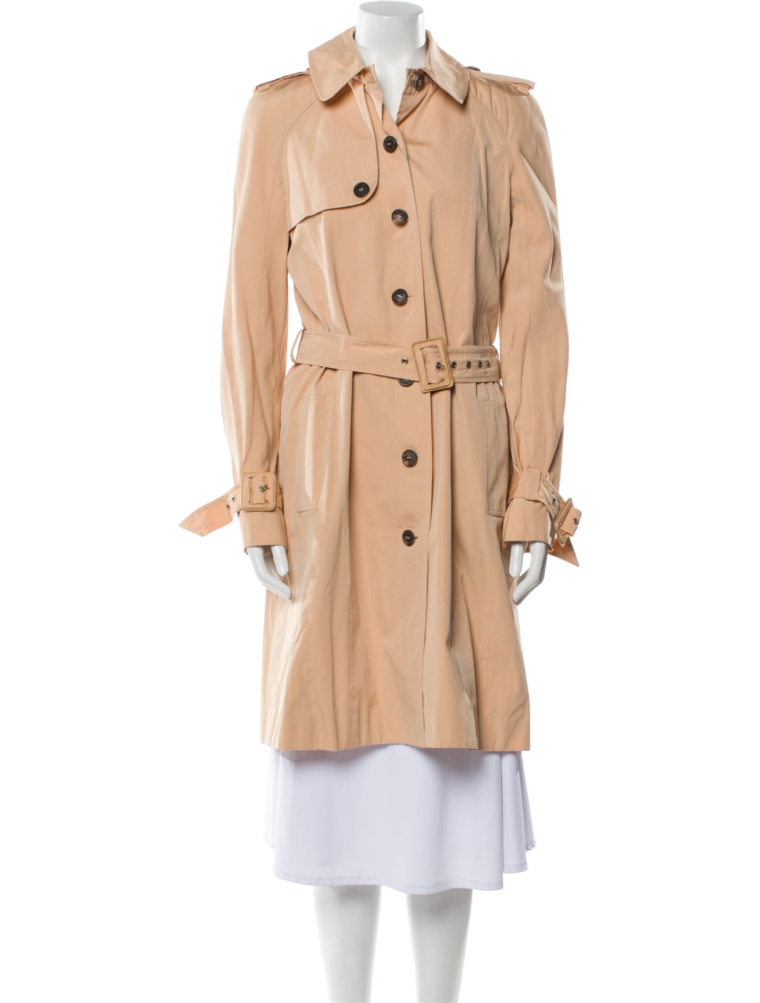 Christian Dior Vintage 2005 Trench Coat - Neutrals Coats, Clothing ...