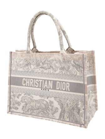 Christian Dior Medium Toile de Jouy Book Tote