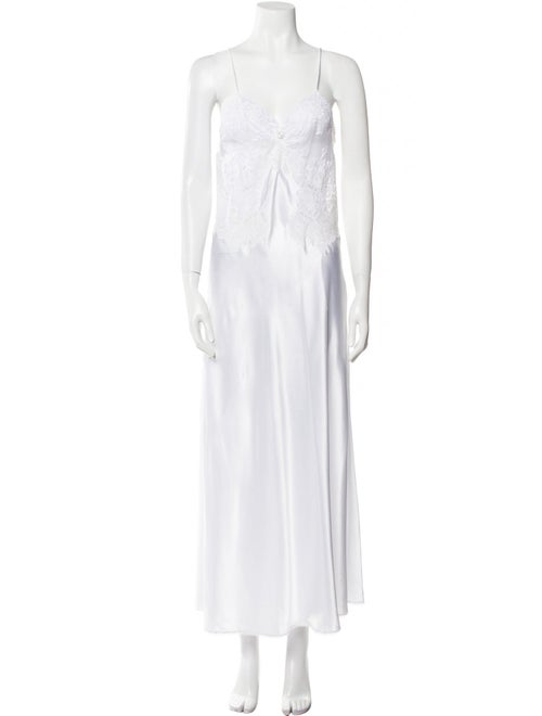 Christian Dior Lace-Trimmed Nightgown