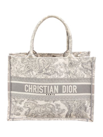 Christian Dior Totes Medium Toile de Jouy Book Tote