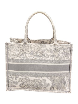 Christian Dior Medium Toile de Jouy Book Tote