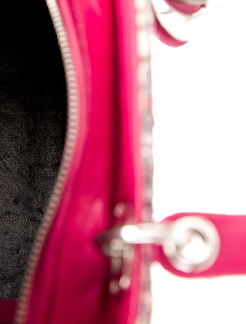 Christian Dior Medium Tweed Cannage Lady Dior Bag