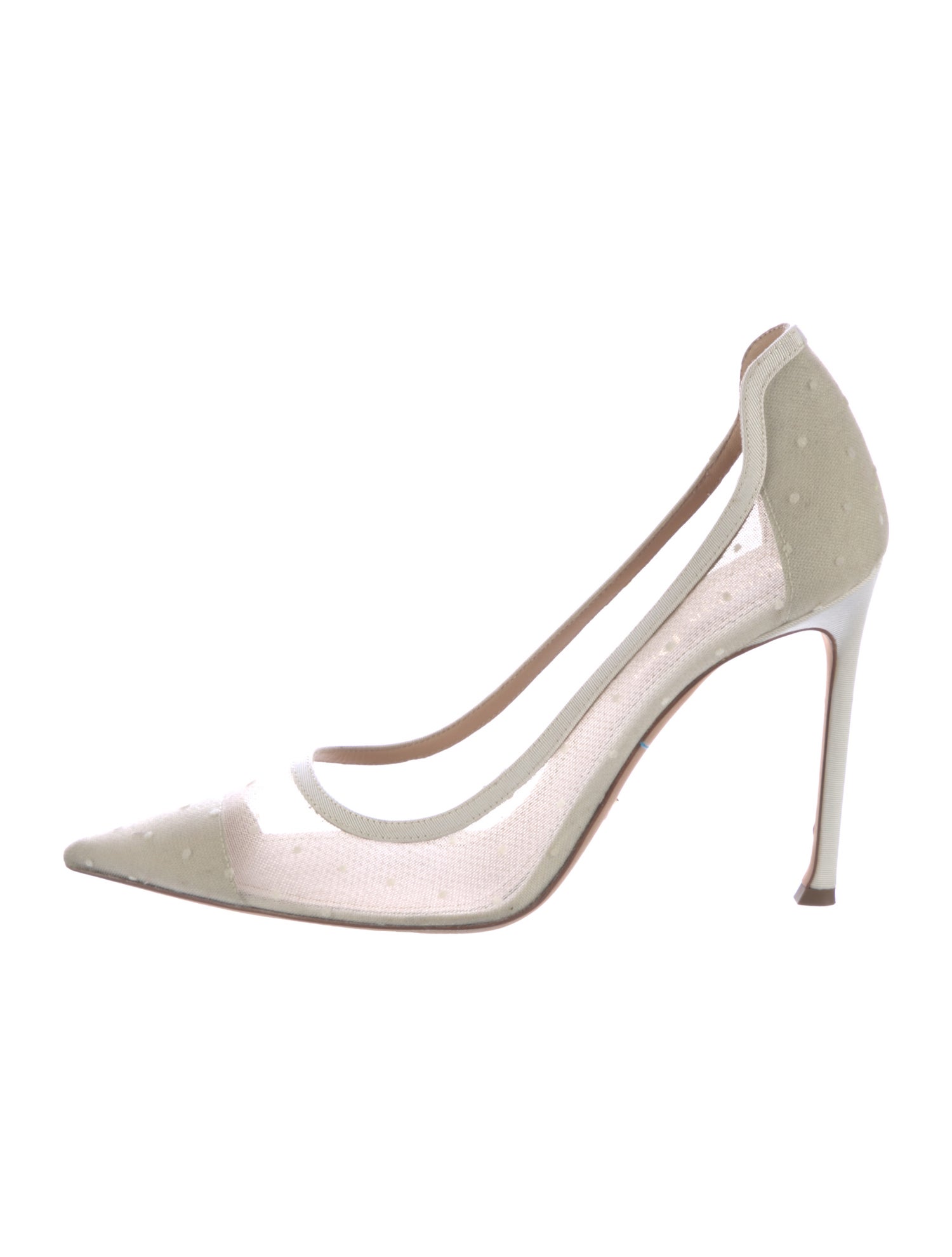 Christian Dior DMoi Grosgrain Trim Pumps Neutrals Pumps, Shoes