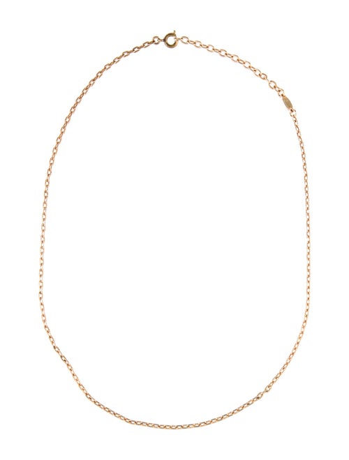 Christian Dior Vintage Chain Link Necklace