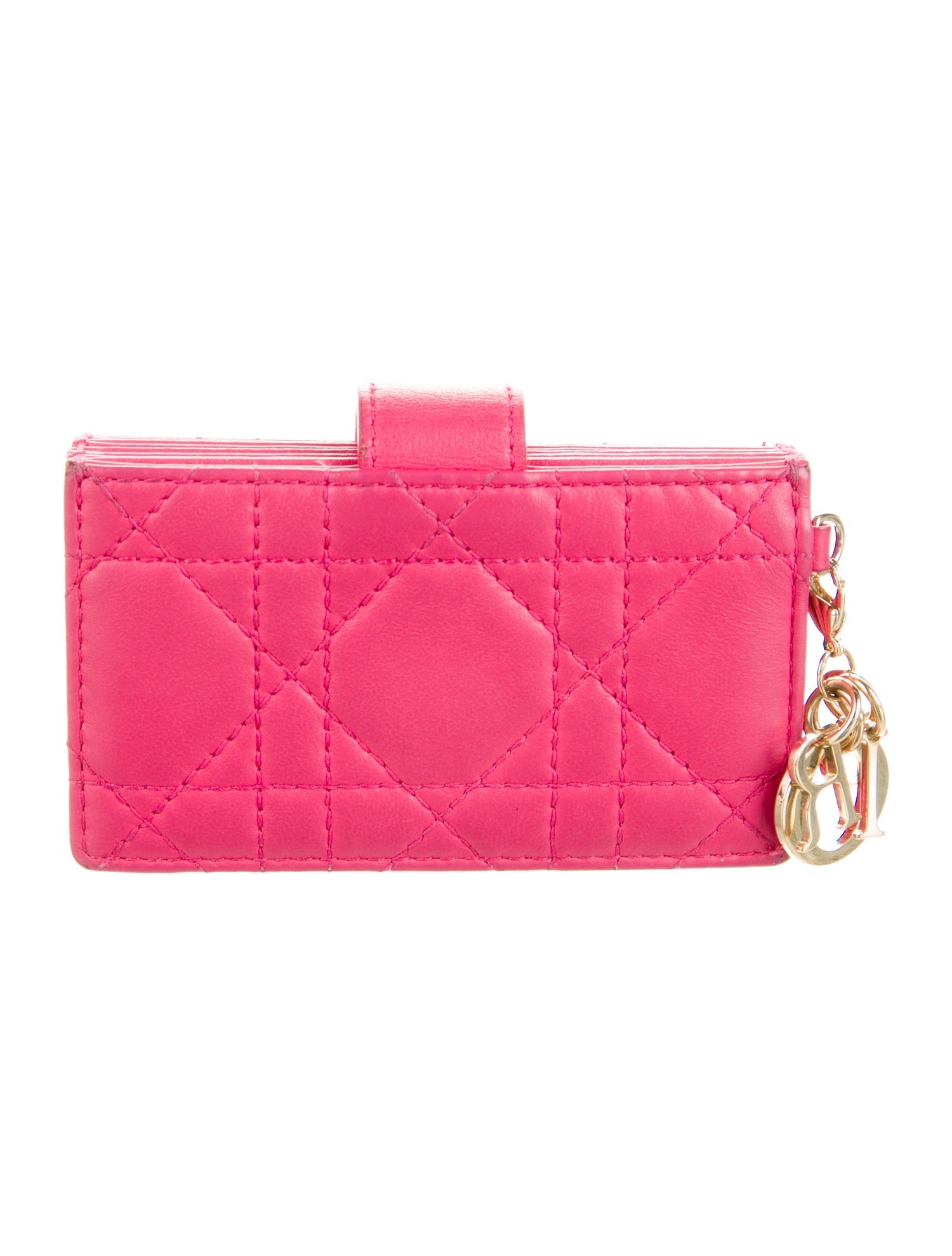 小物 Christian Dior unborn calf wallet pink Christian Dior 2022