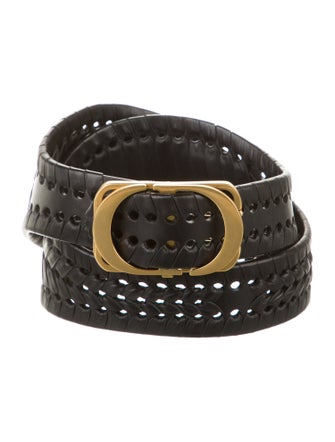Christian Dior Wide Leather Belt