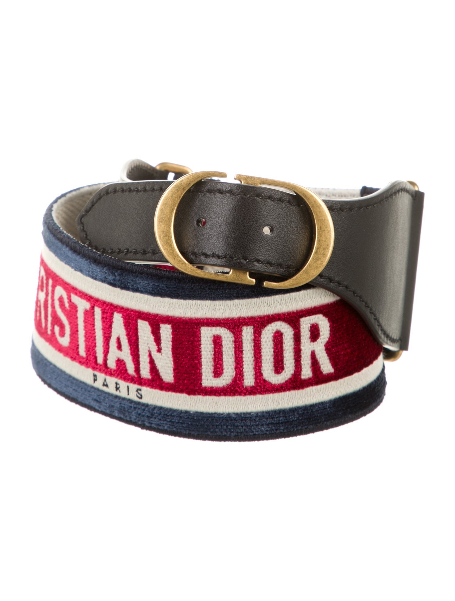 Christian Dior Wide Leather Belt Kit