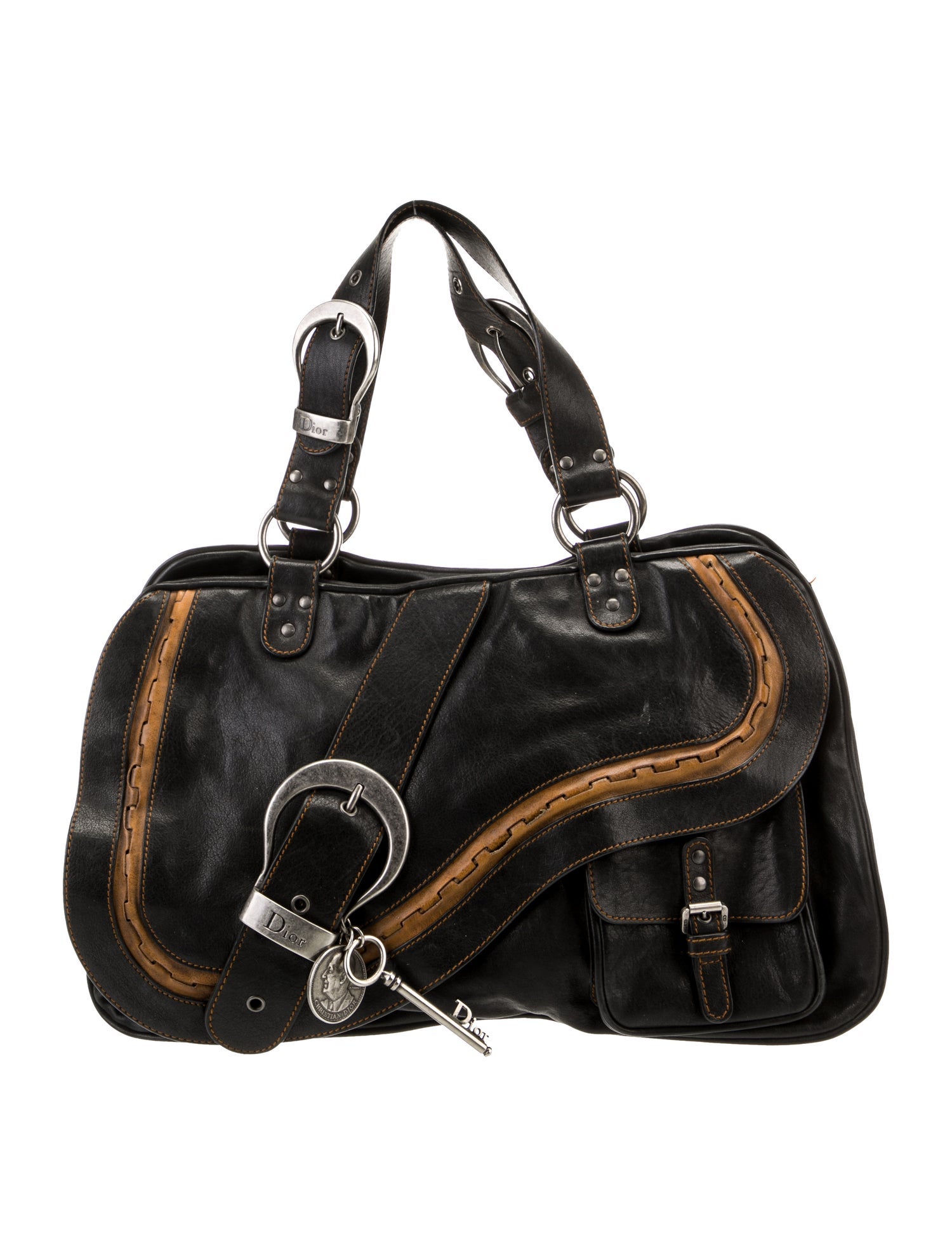 Christian Dior Medium Gaucho Saddle Bag