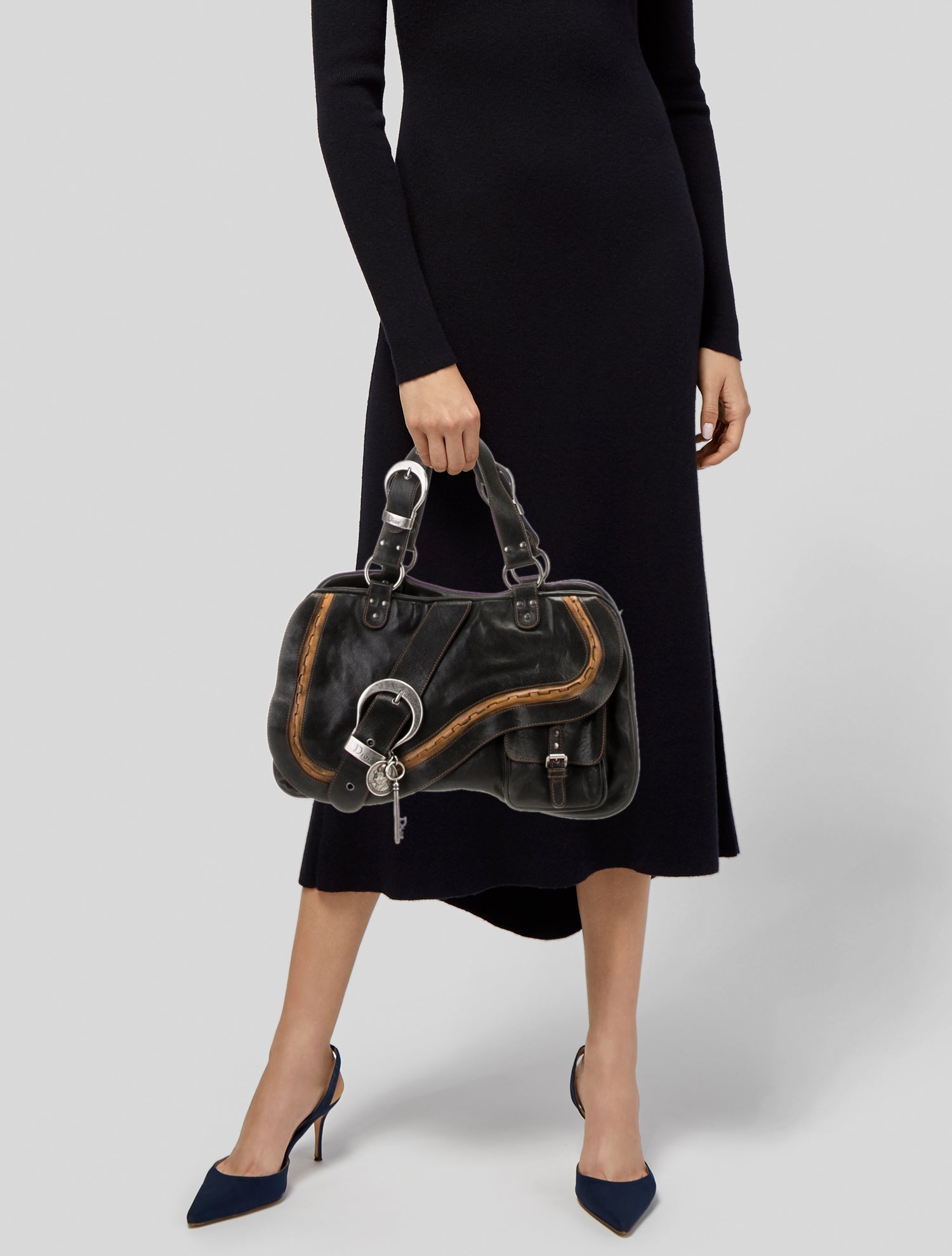 Christian Dior Medium Gaucho Saddle Bag
