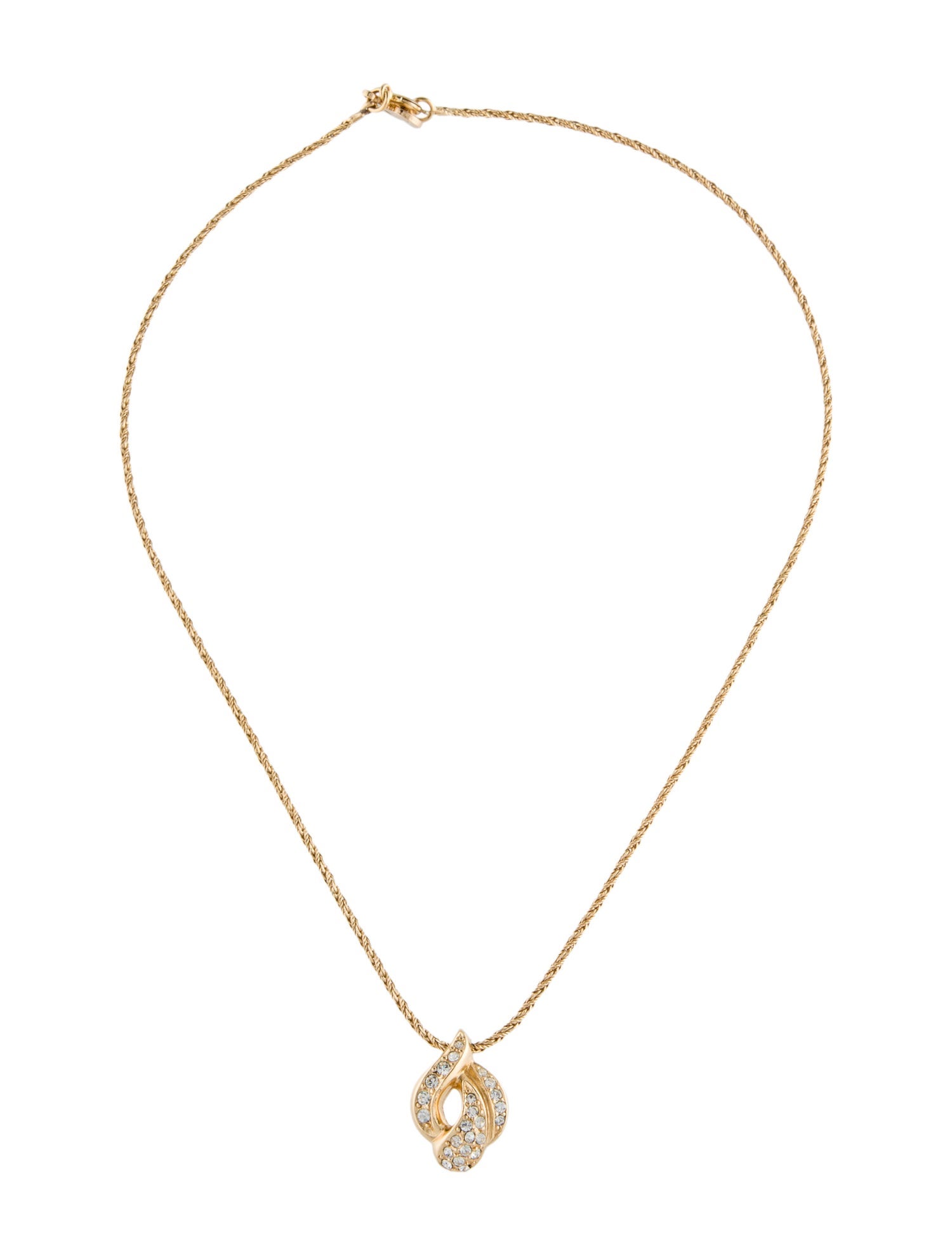 Vintage Dior Pendant Necklace main image 1