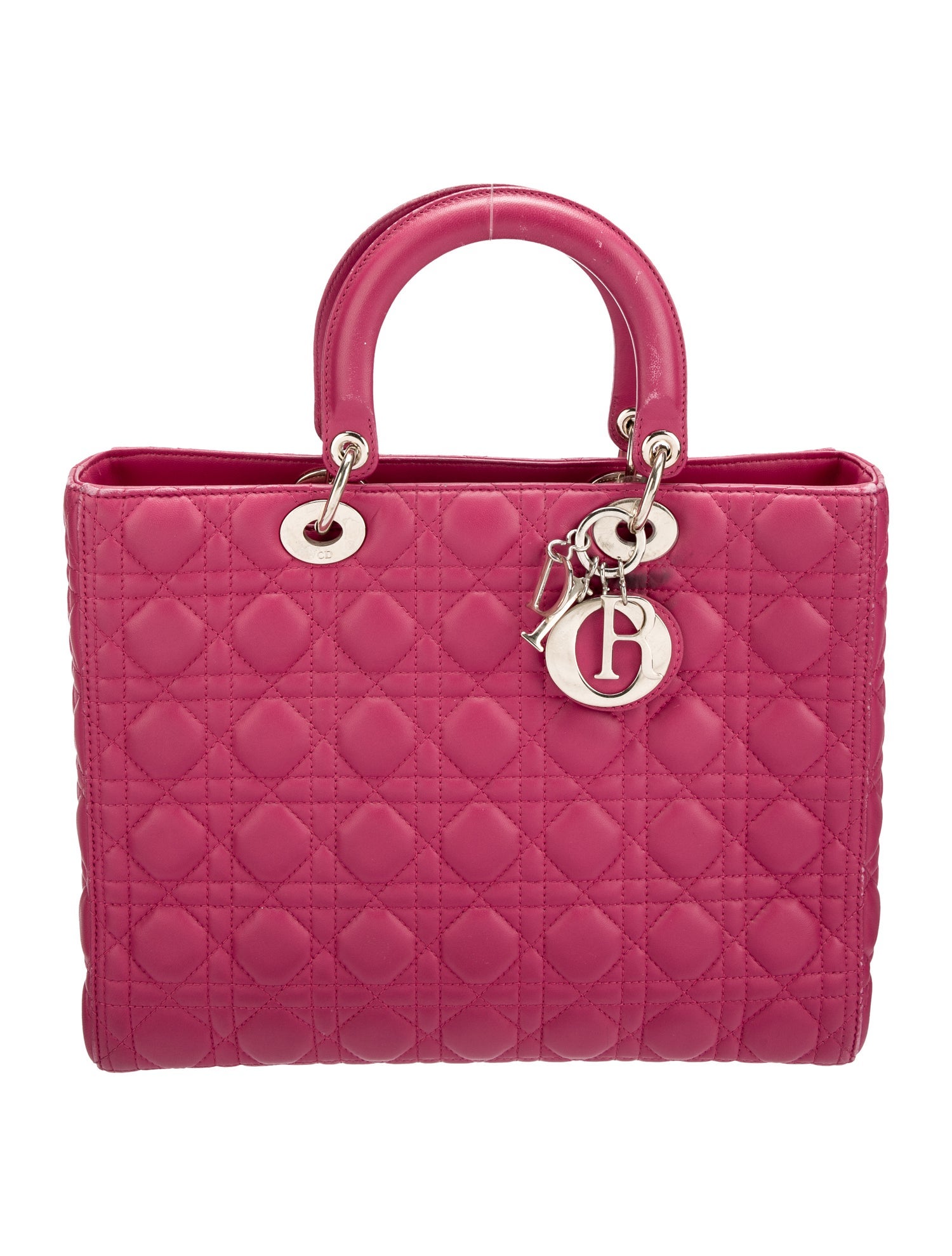 Christian Dior Large Cannage Lady Dior