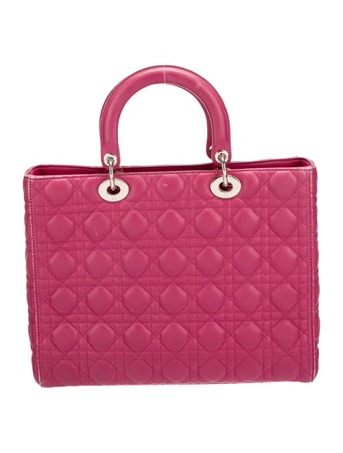 Christian Dior Large Cannage Lady Dior