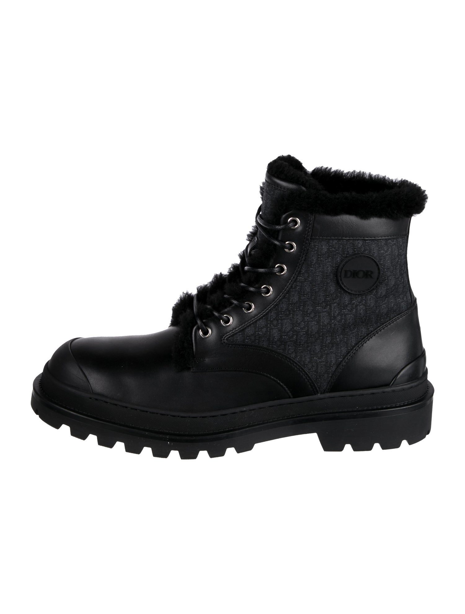 margiela scuffed combat boots