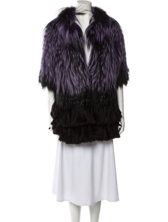 Christian Dior 2011 Fox Faux Fur Jacket