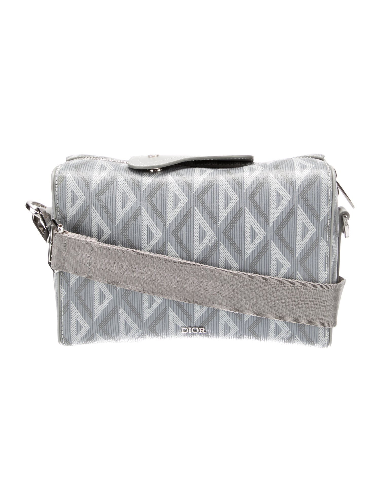 DIOR MEN 2023 CD Diamond Lingot 26 Bag Blue Messenger Bags, Bags