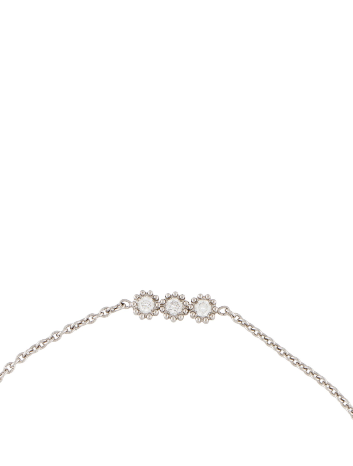 Christian Dior 18K Diamond Mimirose Bracelet - Station, Bracelets