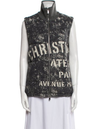 DIOR MEN Atelier Graphic Print Vest