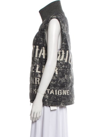 DIOR MEN Atelier Graphic Print Vest