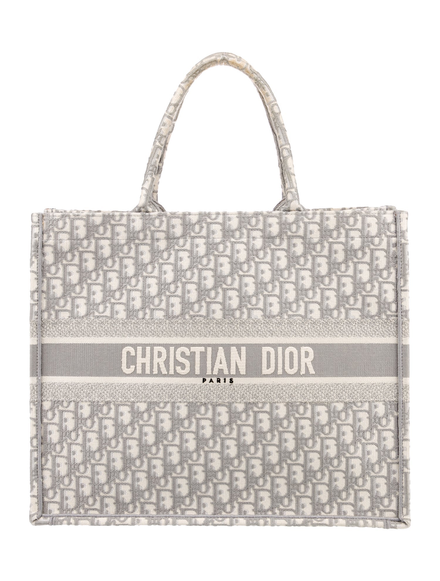Christian Dior Large Oblique Book Tote - Neutrals Totes, Handbags ...