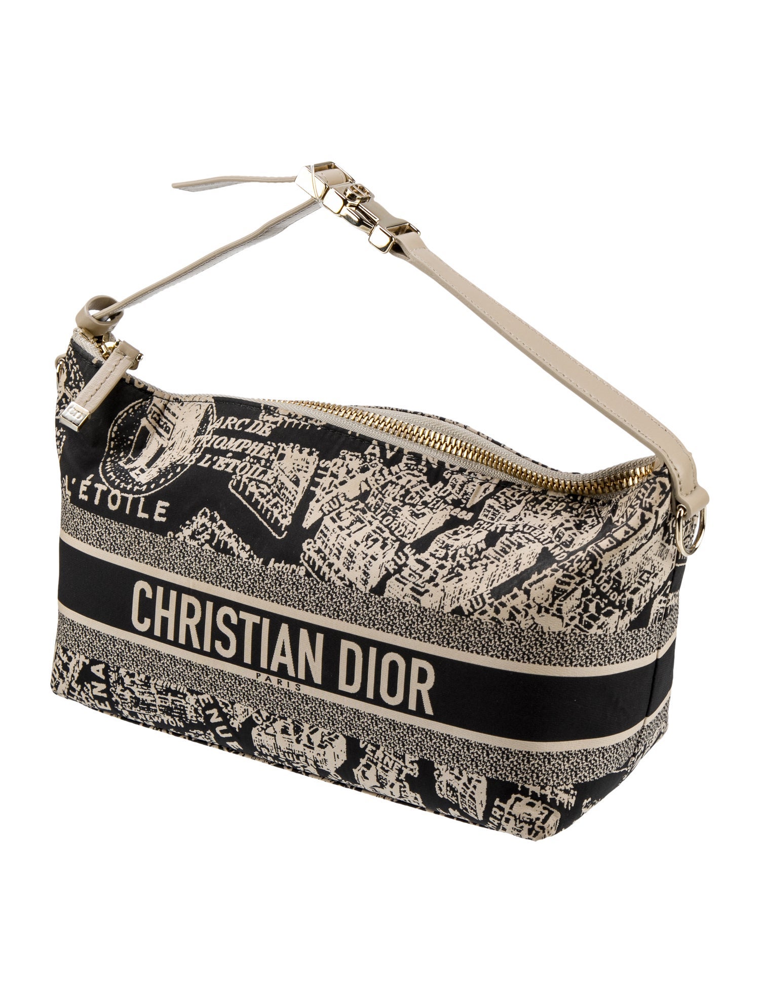 Christian Dior Medium Travel Nomad Pouch - Neutrals Handle Bags