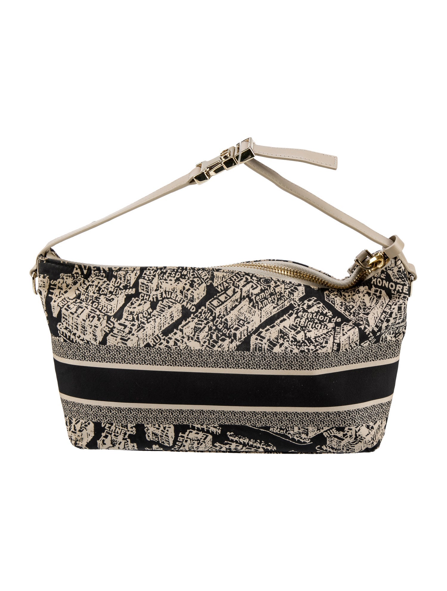 バッグ christianDior Christian Dior Medium Travel Nomad Pouch - Neutrals Handle Bags
