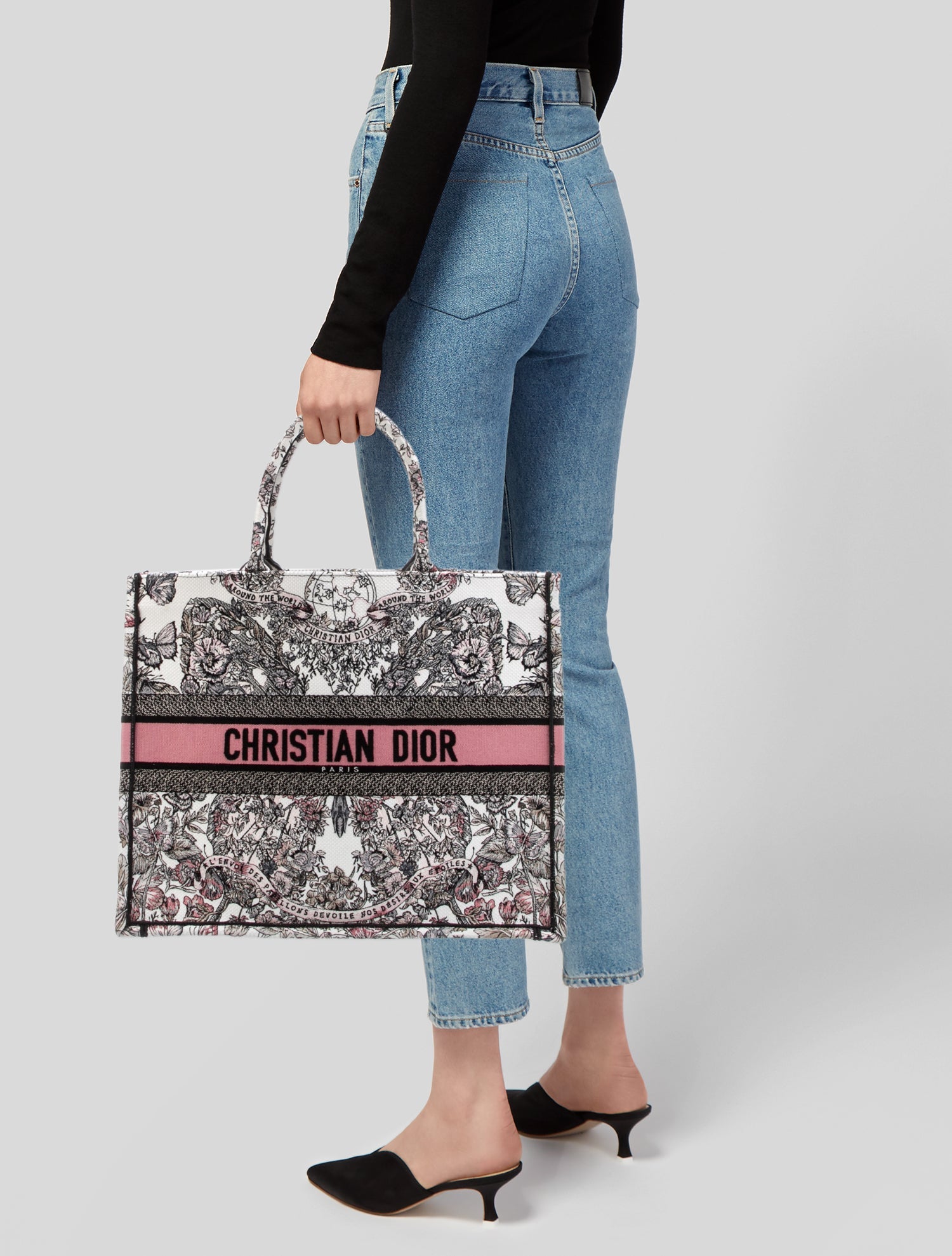 Christian Dior Large Butterfly Around The World Embroidery Book 