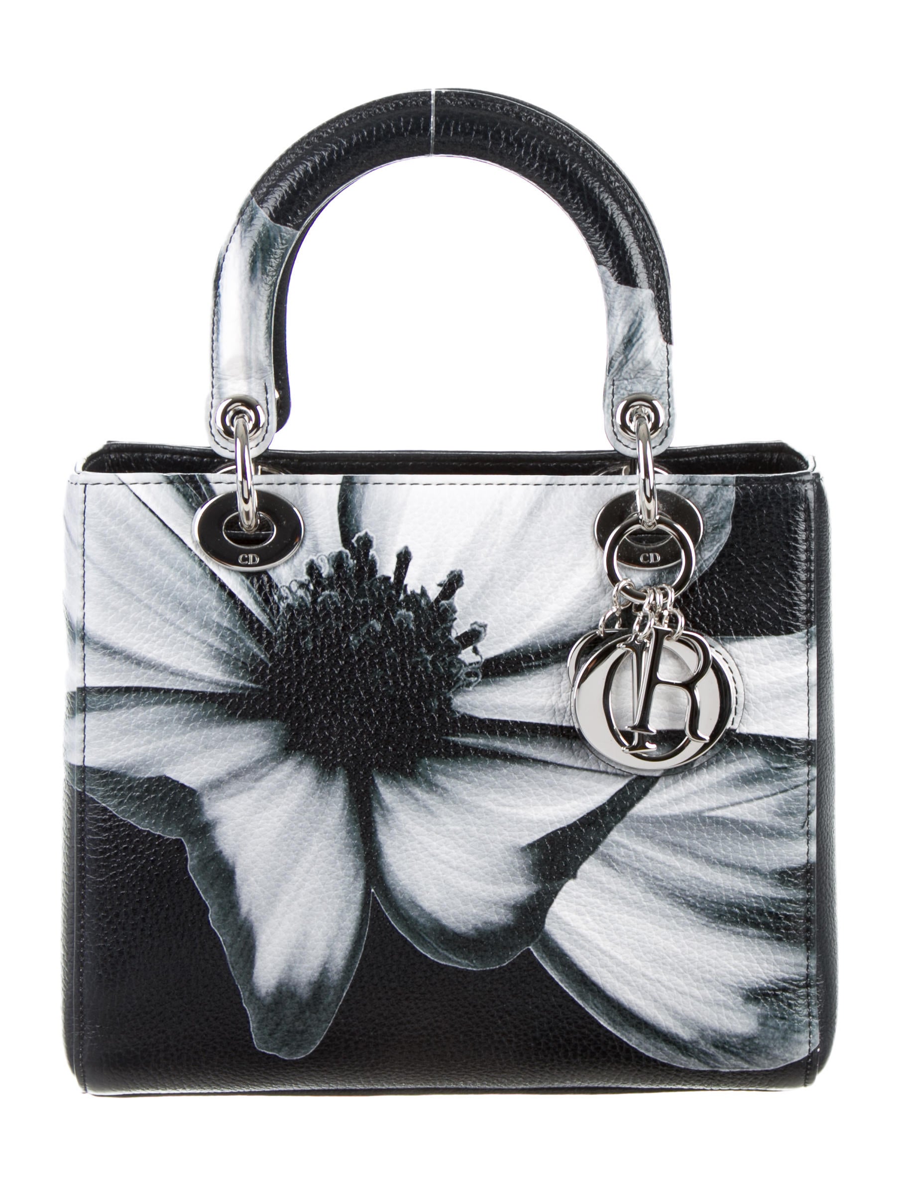 christian dior flower purse