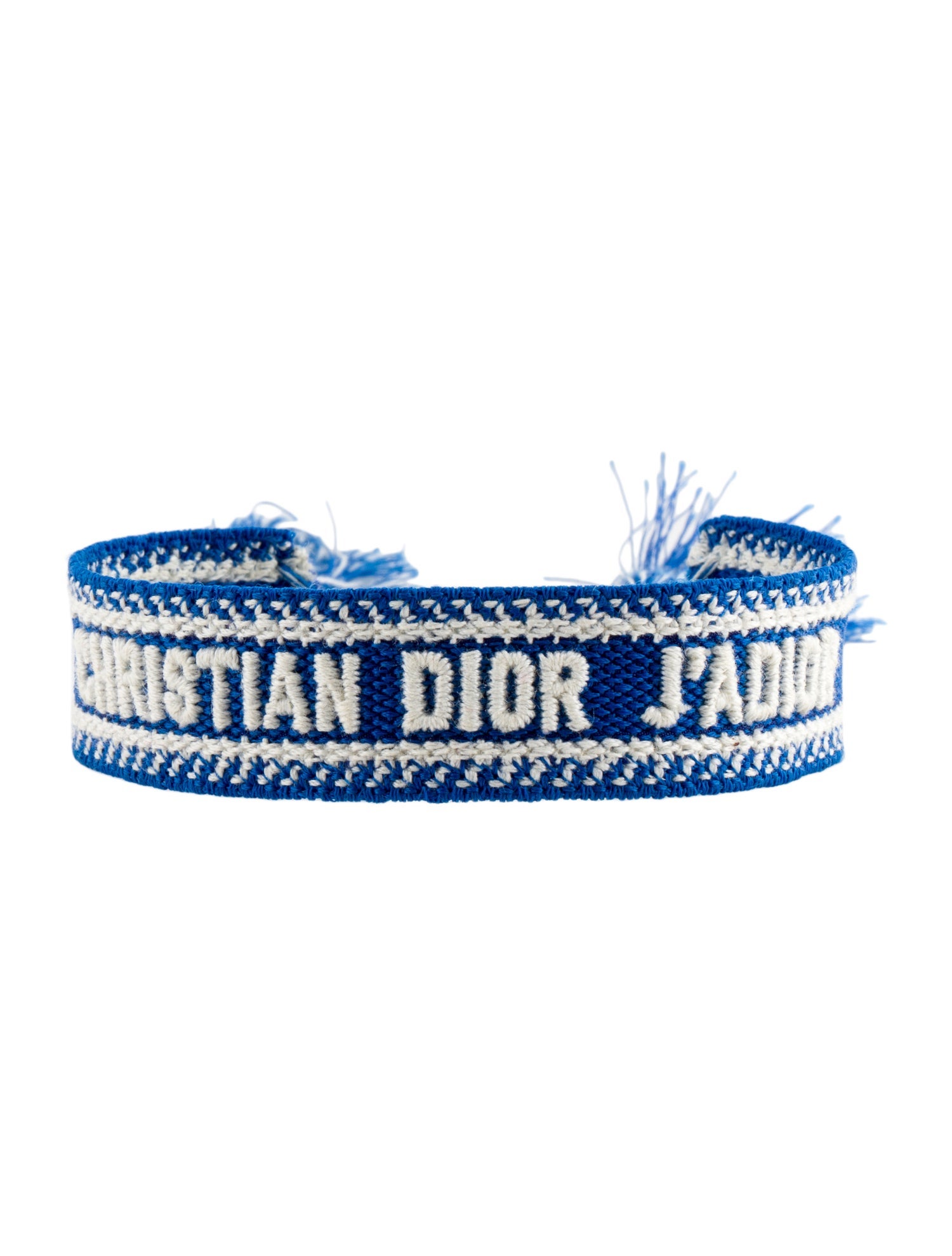 Christian Dior Woven J'Adior Friendship Wrap Bracelet