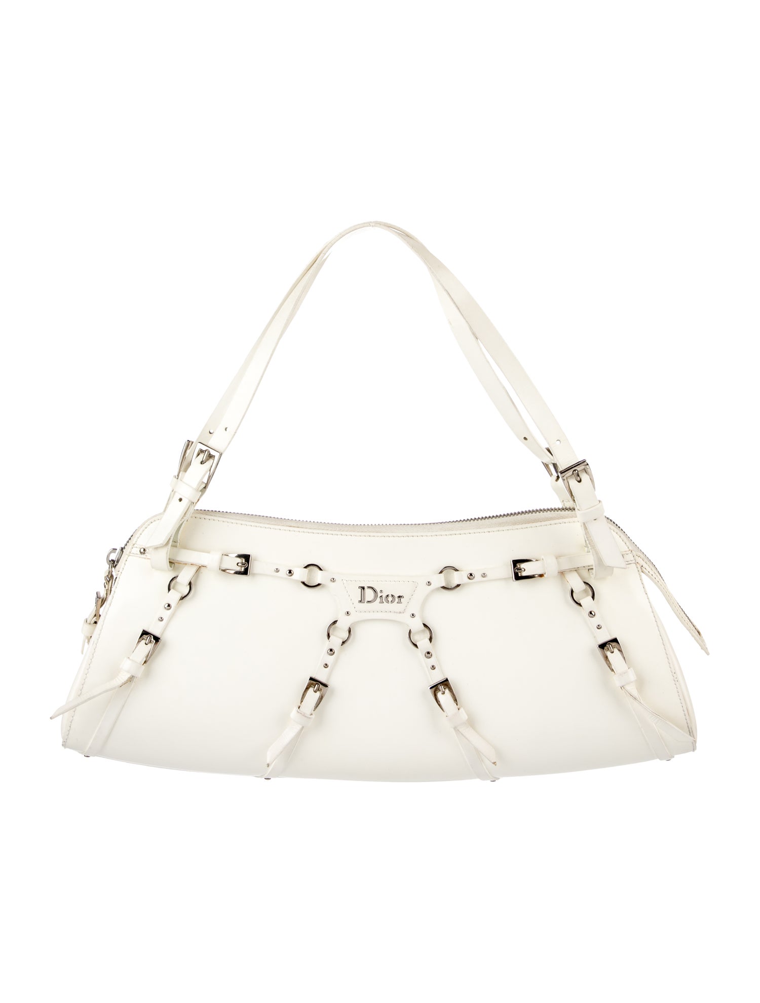 Christian Dior Bandage Shoulder Bag - Neutrals Shoulder Bags