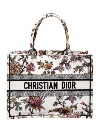 Christian Dior 2022 Medium Jardin Botanique Book Tote