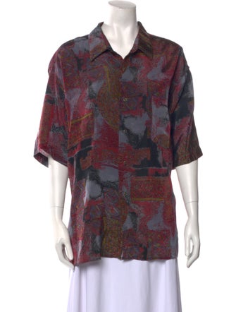 Christian Dior Vintage Silk Shirt