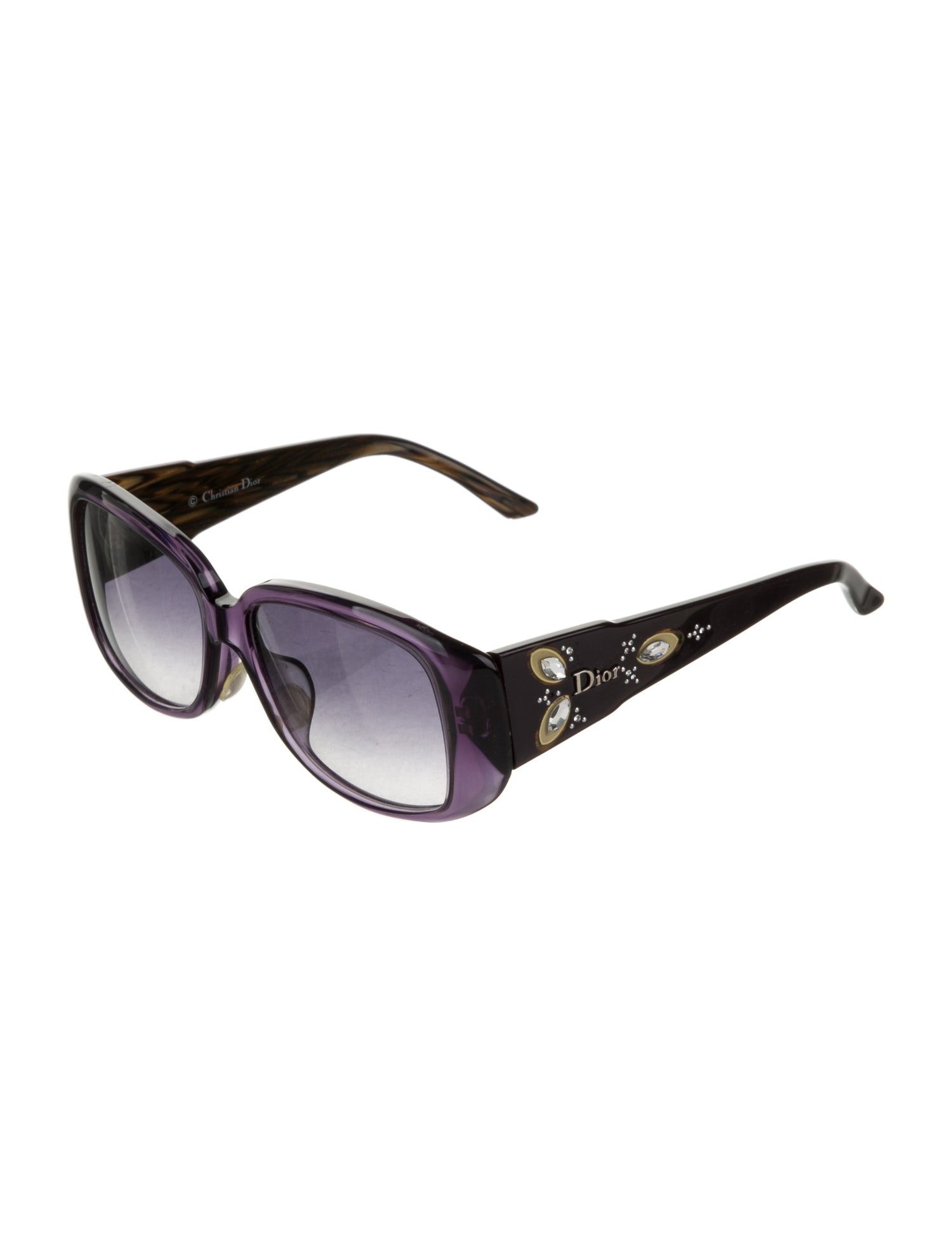 Christian Dior Square Gradient Sunglasses