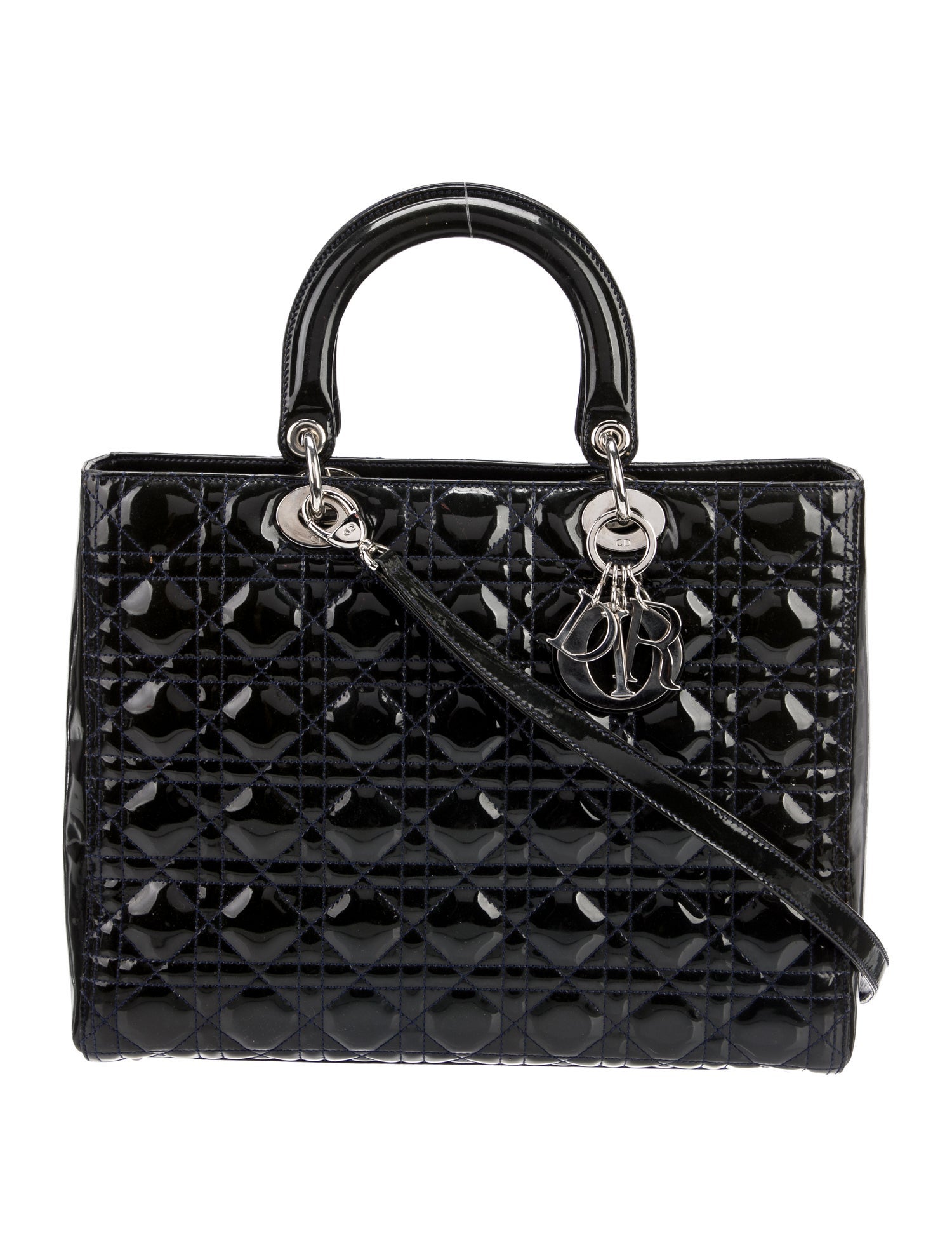 Christian Dior Large cannage Lady Dior