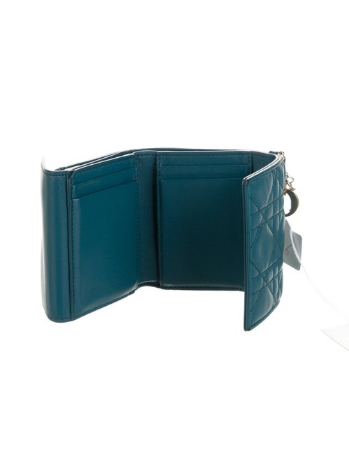 Christian Dior Leather Compact Wallet