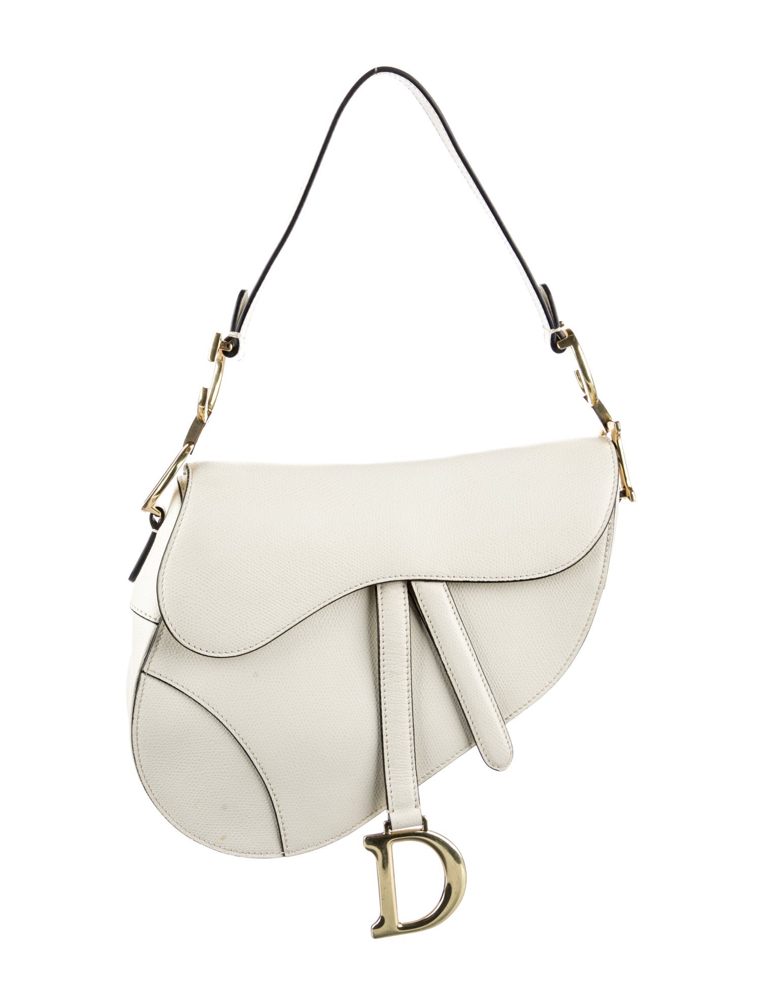 Christian Dior Nylon Saddle Bag Black Shoulder Bags, Handbags