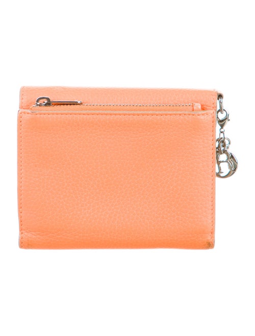 Christian Dior Leather Compact Wallet