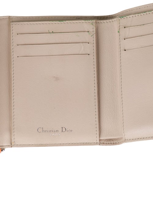 Christian Dior Leather Compact Wallet