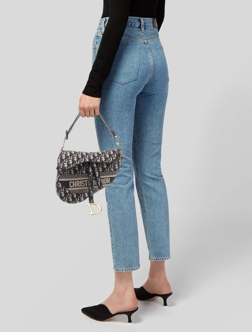 Christian Dior Oblique Saddle Bag