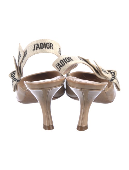 Christian Dior J'Adior Patent Leather Slingback Pumps