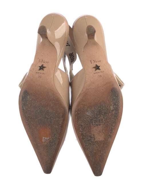 Christian Dior J'Adior Patent Leather Slingback Pumps